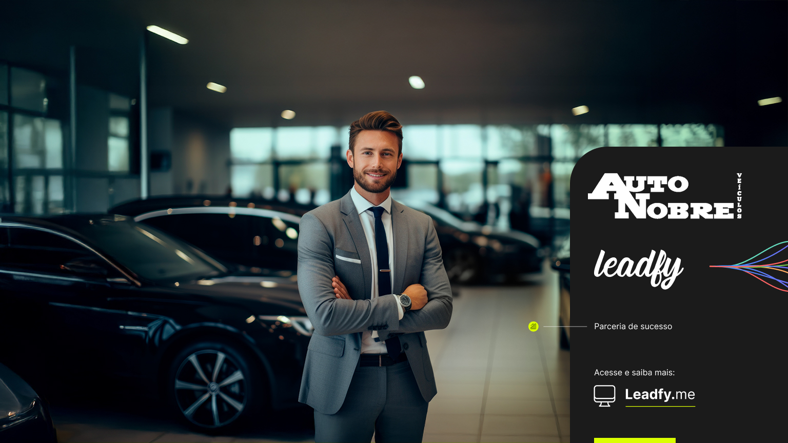 Como a AutoNobre aumentou em 10% as vendas de seminovos com a Leadfy